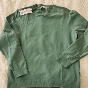 NWT Zara Boys Green Sweater